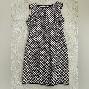 O’2nd Barney’s New York Sleeveless Sheath Dress Size 6 Sequin Geometric